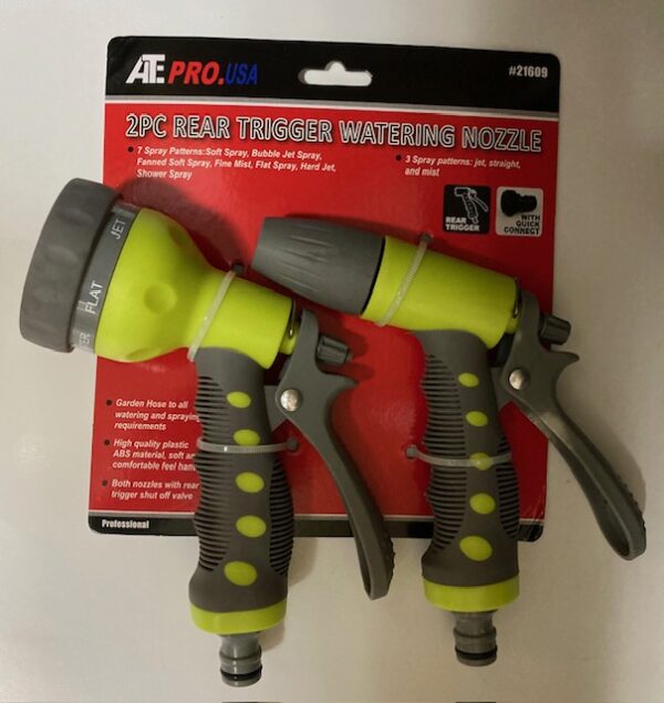 ATE PRO.USA 2pc Rear Trigger Watering Nozzle