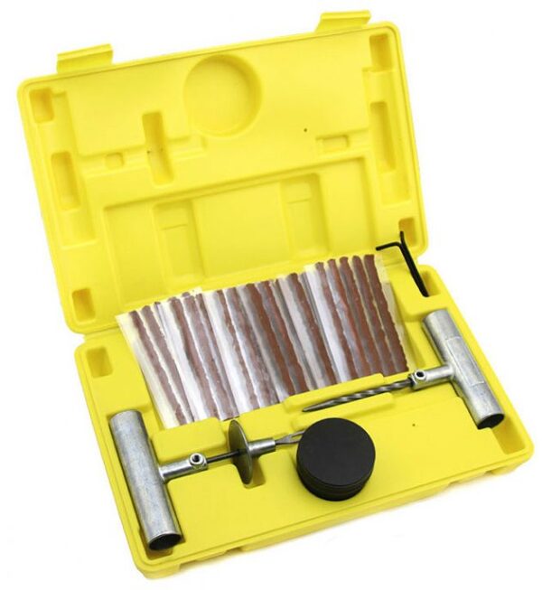 Stark Industrial 35 Pc Tire Repair Tool Kit Case Plug Patching Tubeless Tires Insert Spiral Hex
