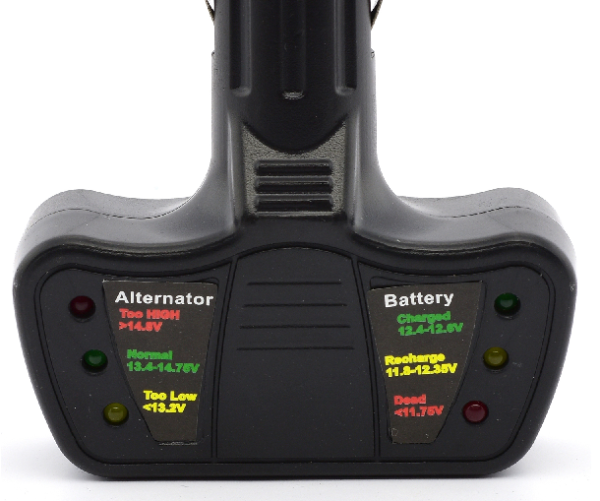 Tooluxe 12V LED Battery/Alternator Tester