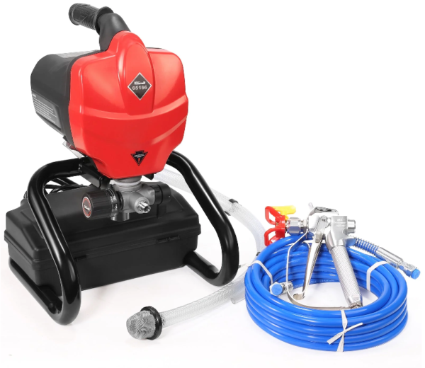 Xtreme Power US Airless Paint Sprayer – 1.0 H.P. – 3000 psi With Wall Painter Spray Can