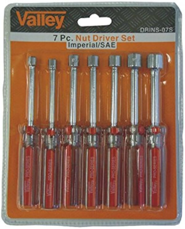 VALLEY 7pc Nut Driver Set – Imperial/SAE