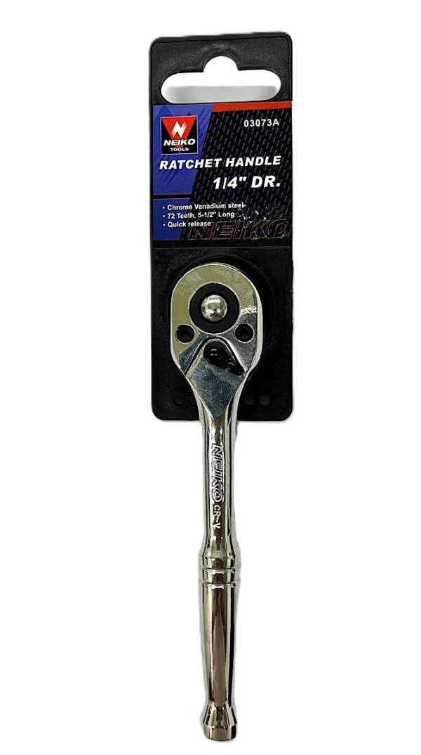 NEIKO TOOLS Ratchet Handle – 1/4″ Drive