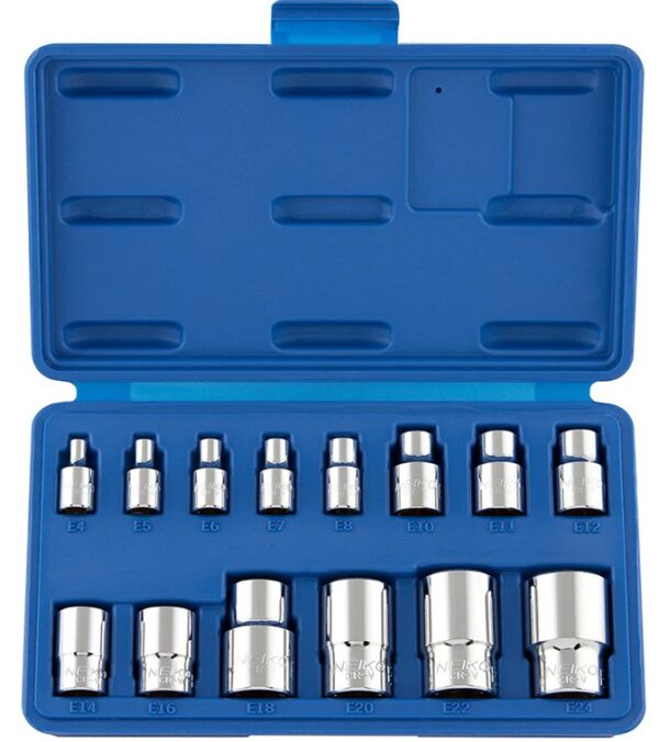 NEIKO 14pc External Torx Socket Set – E4-E24