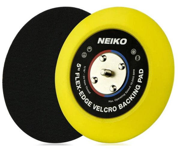 NEIKO 5″ Flex-Edge Hook Backing Pad