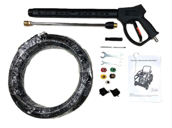 BISON 250 – 300 Bars Diesel Pressure Washer