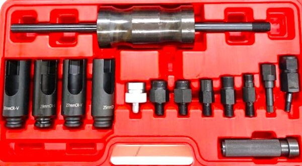 14pc Fuel Injector Extractor with Slide Hammer